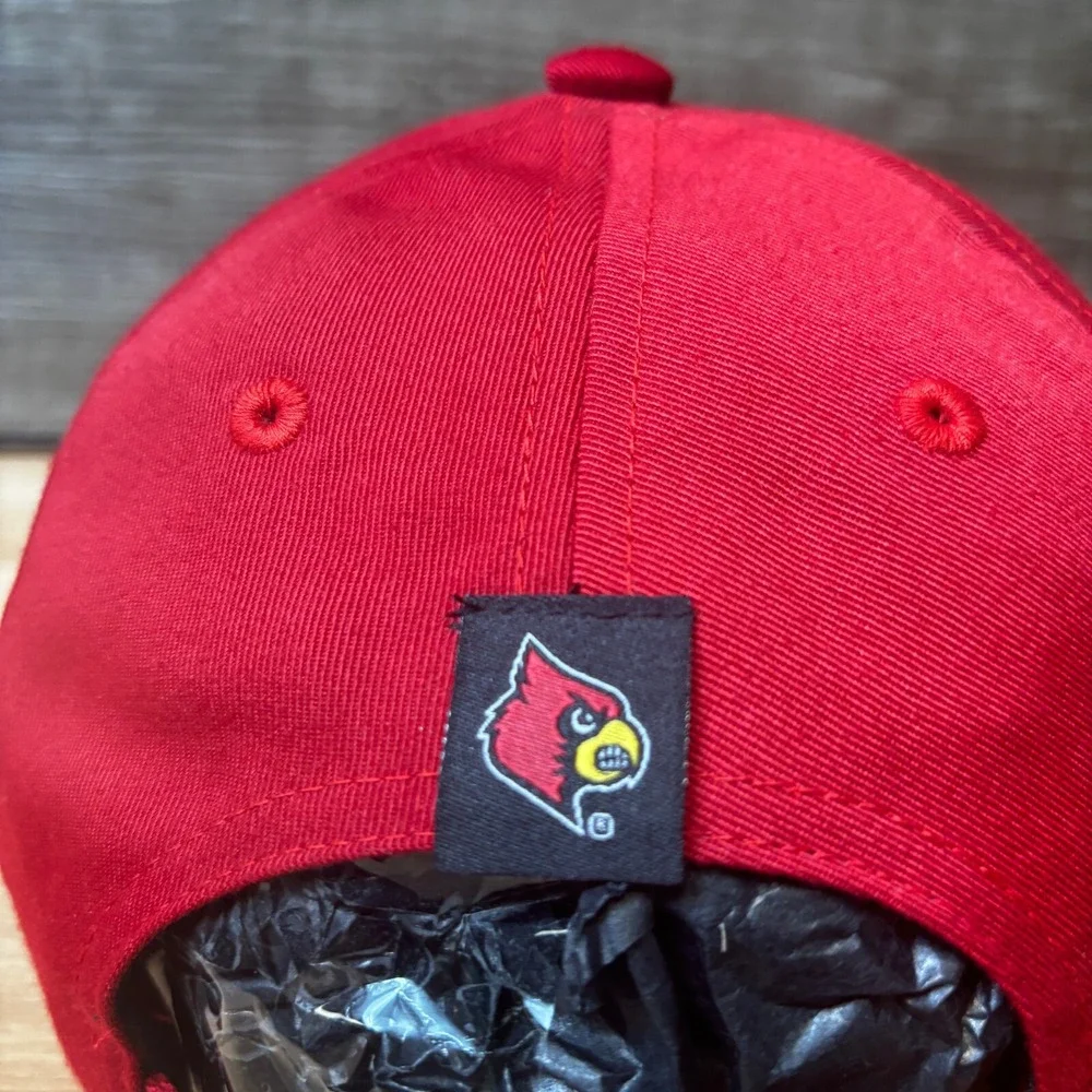 Louisville Cardinals‎ Hat Cap Strap Back Red Adidas Adjustable One Size